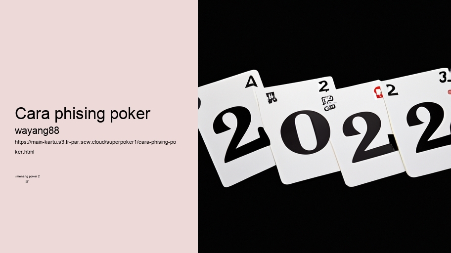 cara phising poker